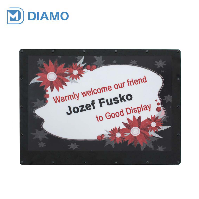 13.3寸黑白红三色电子纸显示屏WiFi大尺寸墨水屏标牌 GDP133RW1